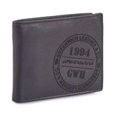 Cartera Gonzalo en Piel negra lateral